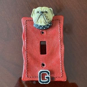 NWOT, Beautiful 🤩 Georgia Bulldogs light switch plate